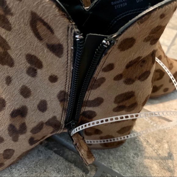 NWOT Cole Haan Women’s Calf Hair Ocelot Print Boot - Picture 9 of 9